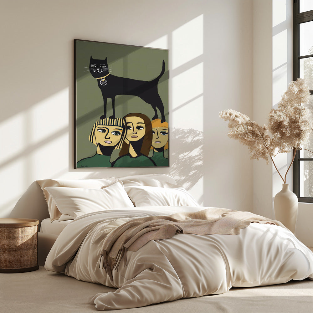 Zwarte Kat Regels | Poster