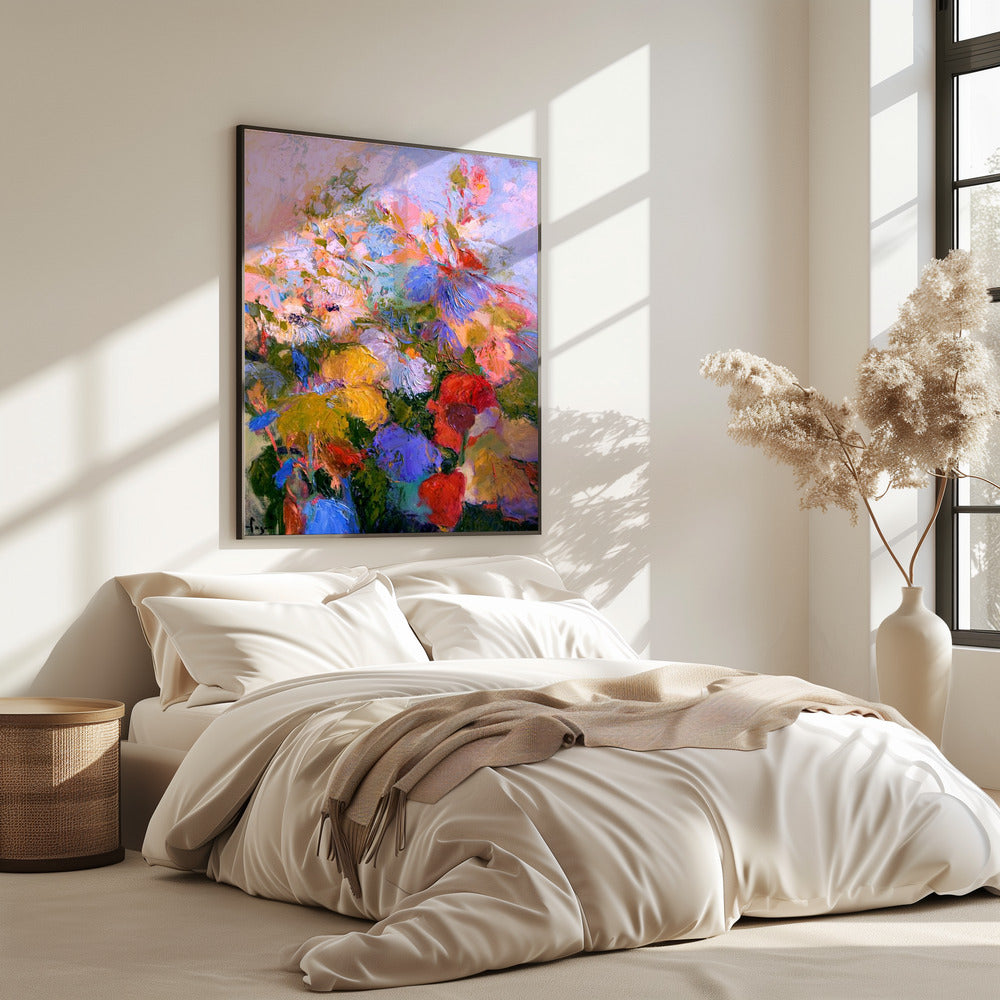 Vivid Colors And Delicate Petals | Poster