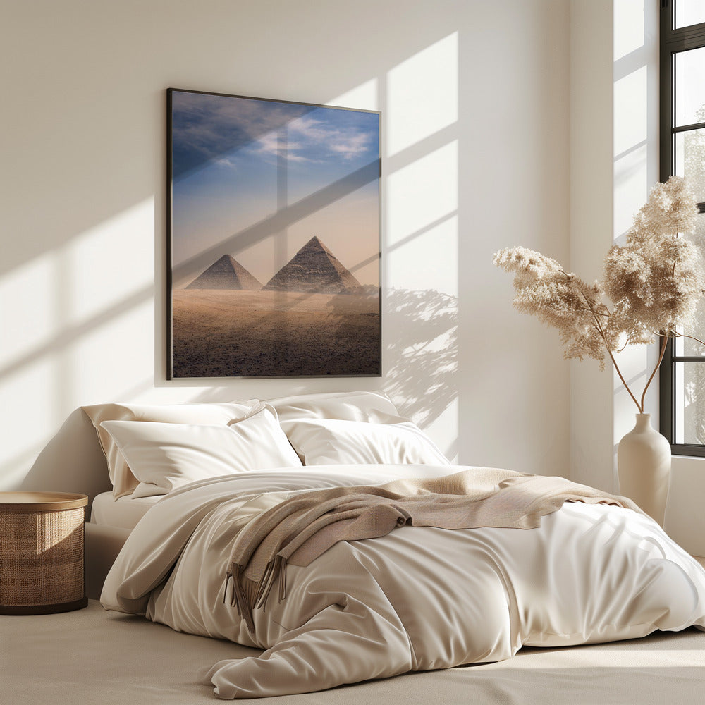Great Pyramids of Giza, Cairo, Egypt | Poster