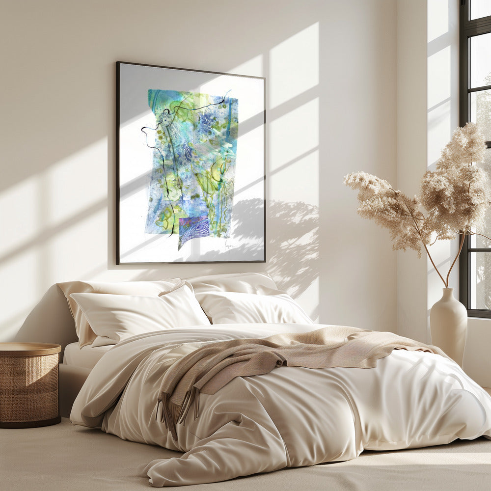 Mystiek waterlandschap | Poster
