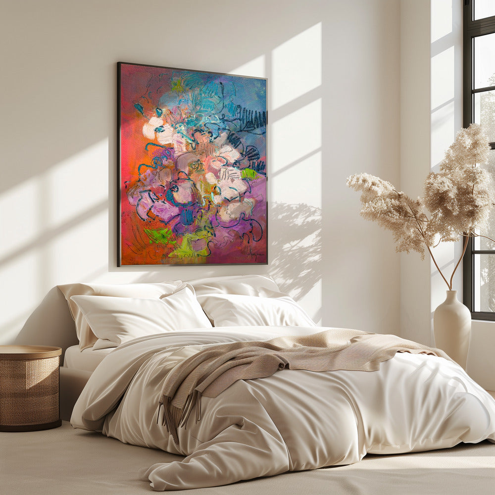 Bloemendroomlandschap | Poster