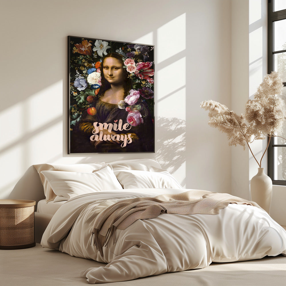 Lach altijd, Mona Lisa | Poster