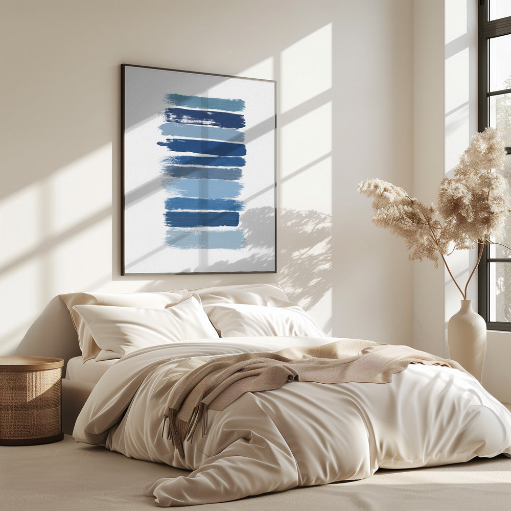 Ombre Blauw | Poster