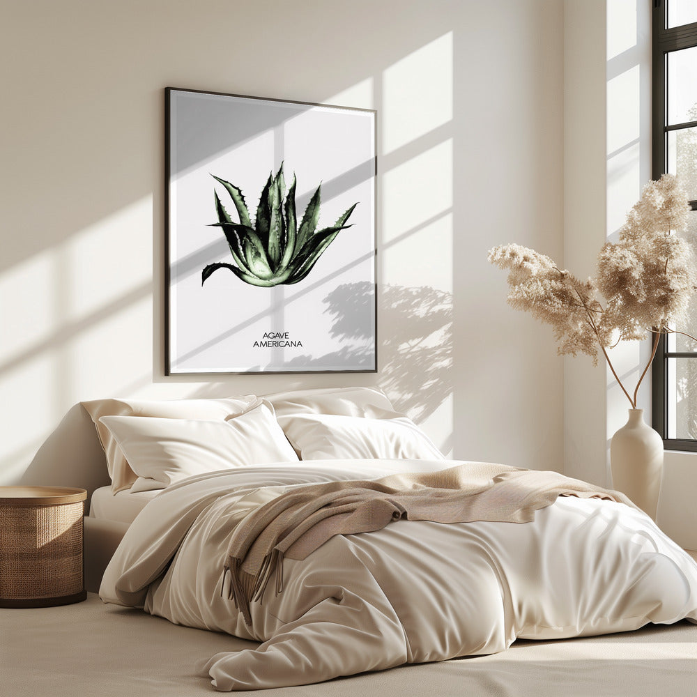 Green Agave Elegance | Poster