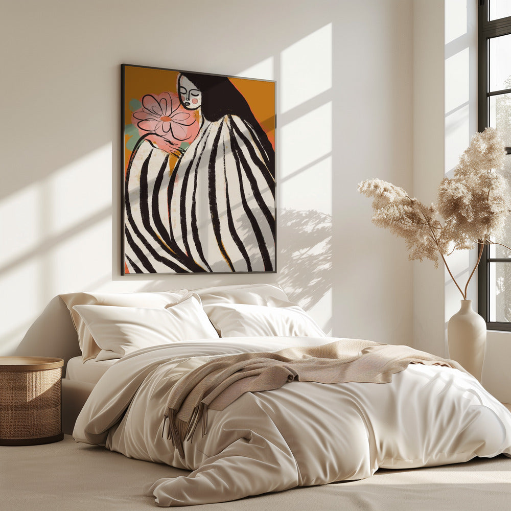 Gestreepte sereniteit | Poster