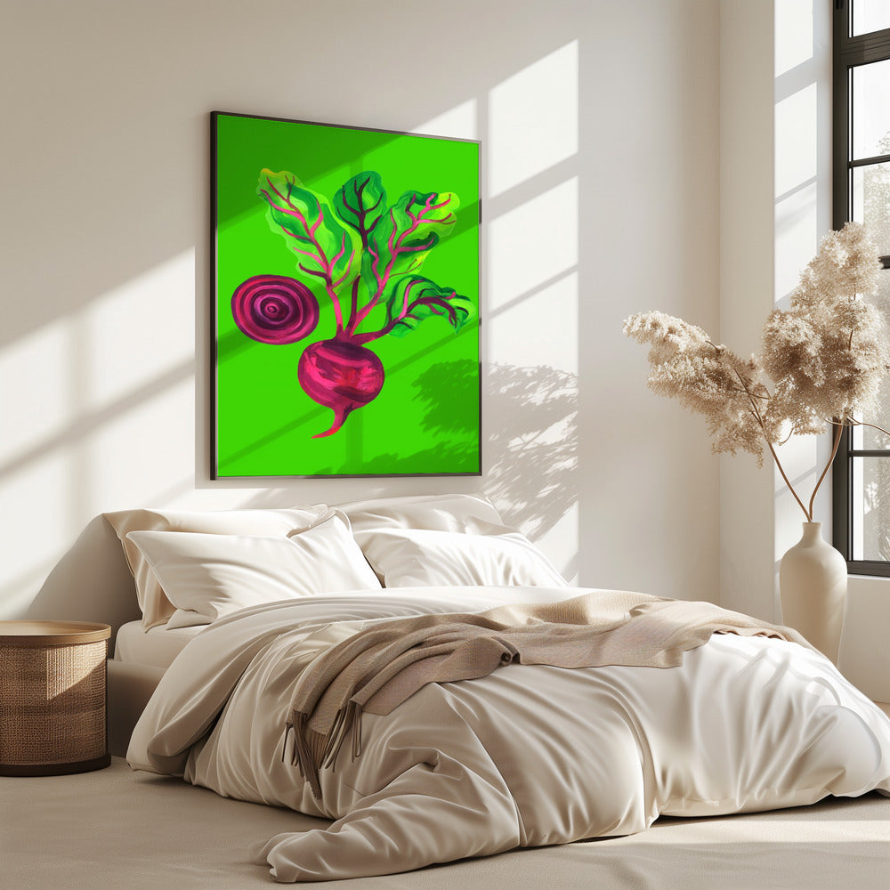 Bietenwerveling Groen | Poster