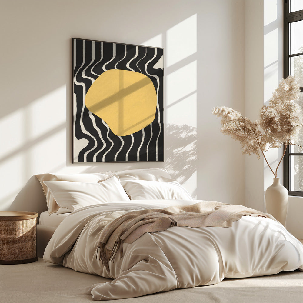 Gouden Golf Harmonie | Poster