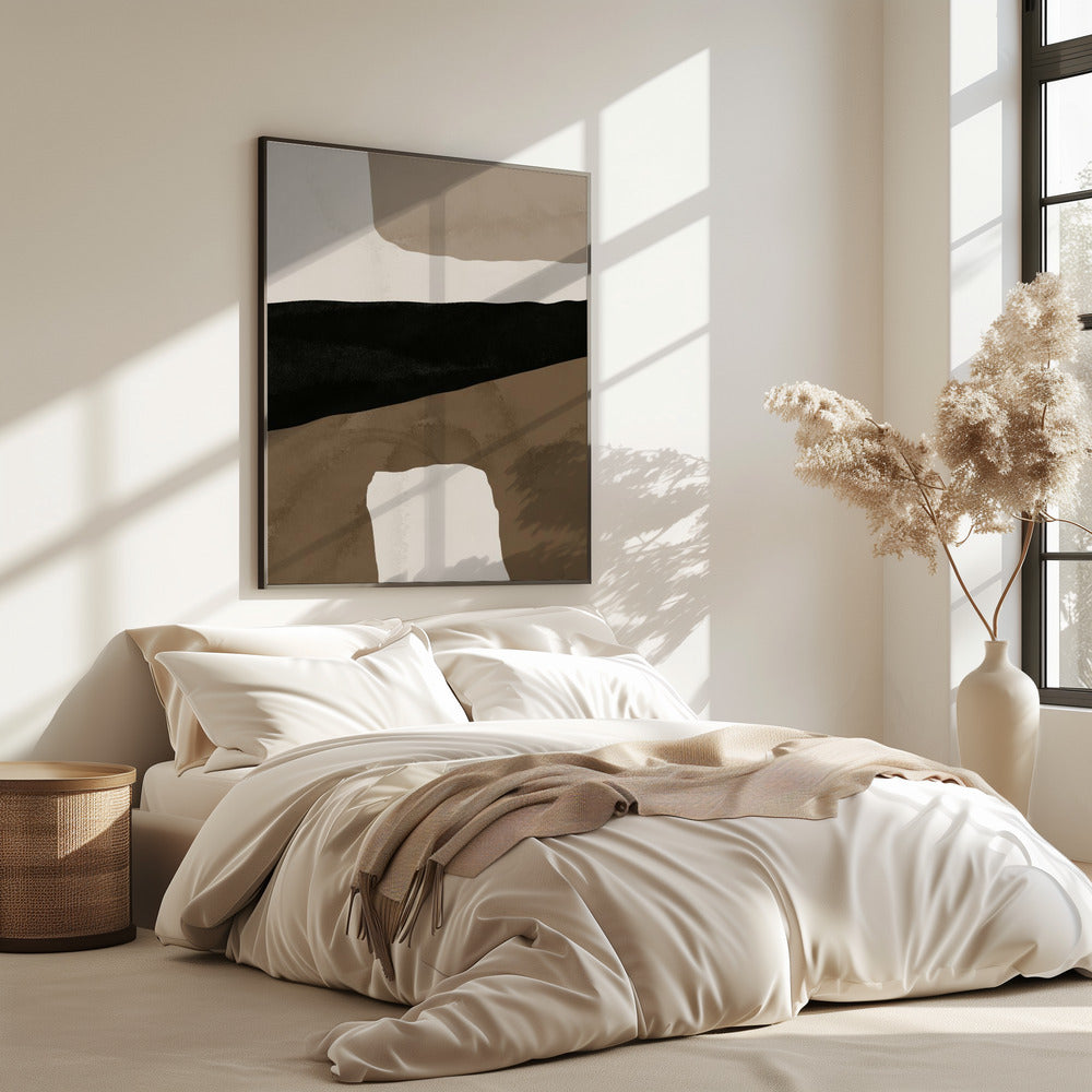 Aardse abstracties | Poster