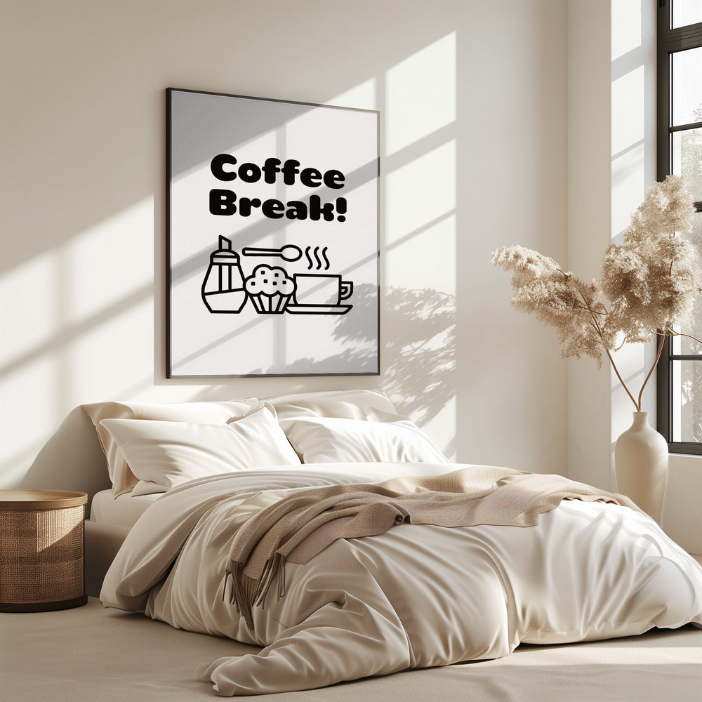 Koffiepauze | Poster