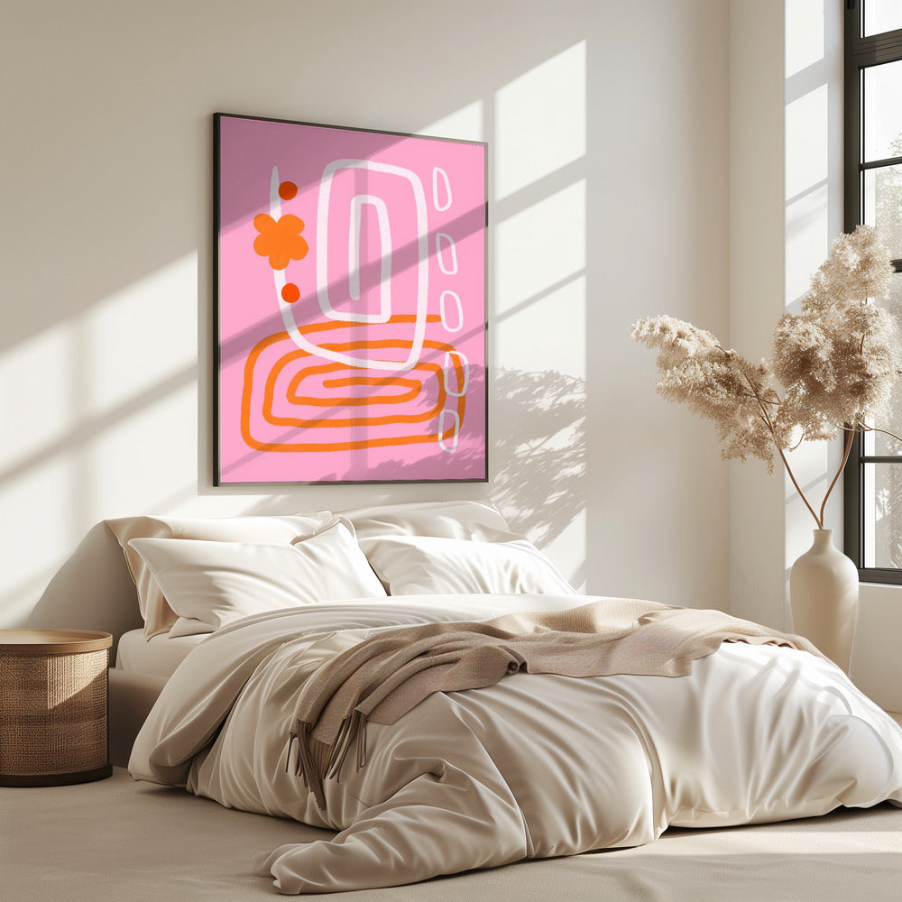 Spiral Bloomscape | Poster