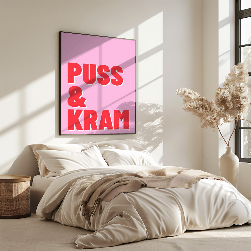 Knuffels en kusjes | Poster