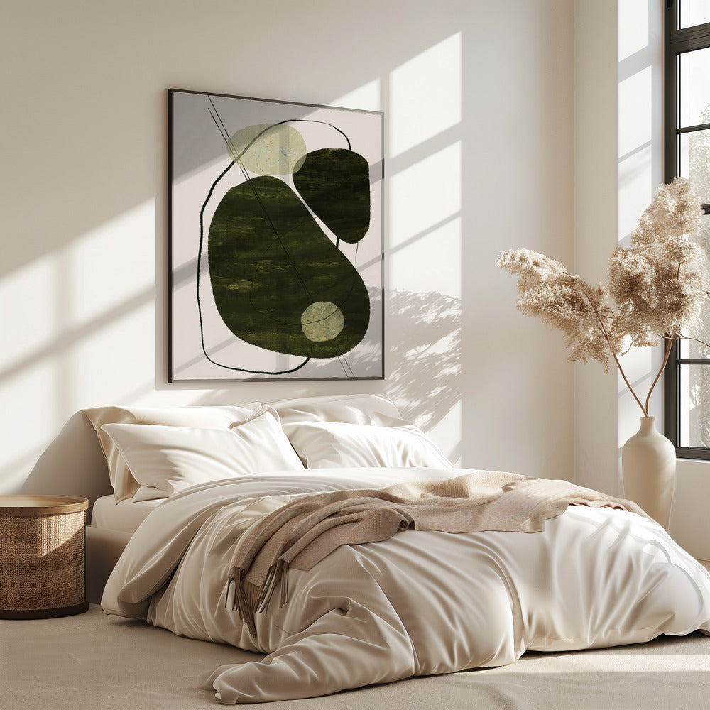 Aardse abstractie | Poster