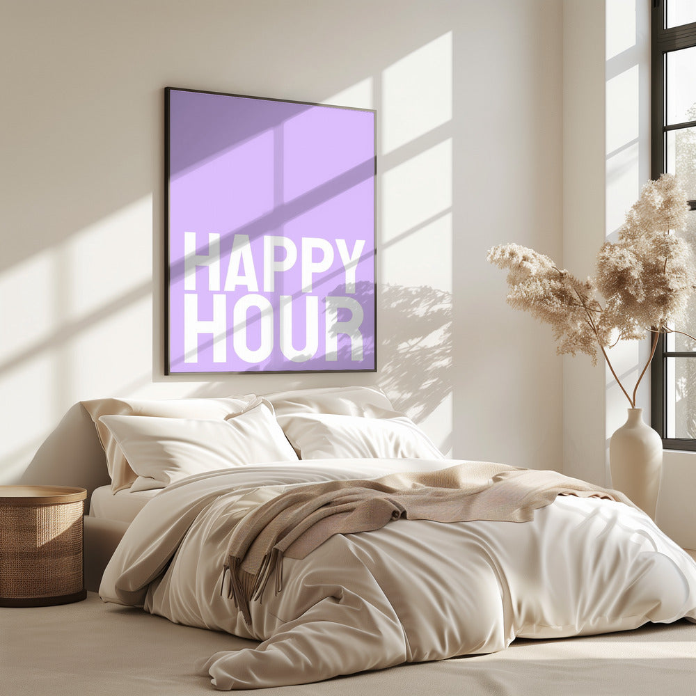 Cheerful Lavender Vibes | Poster