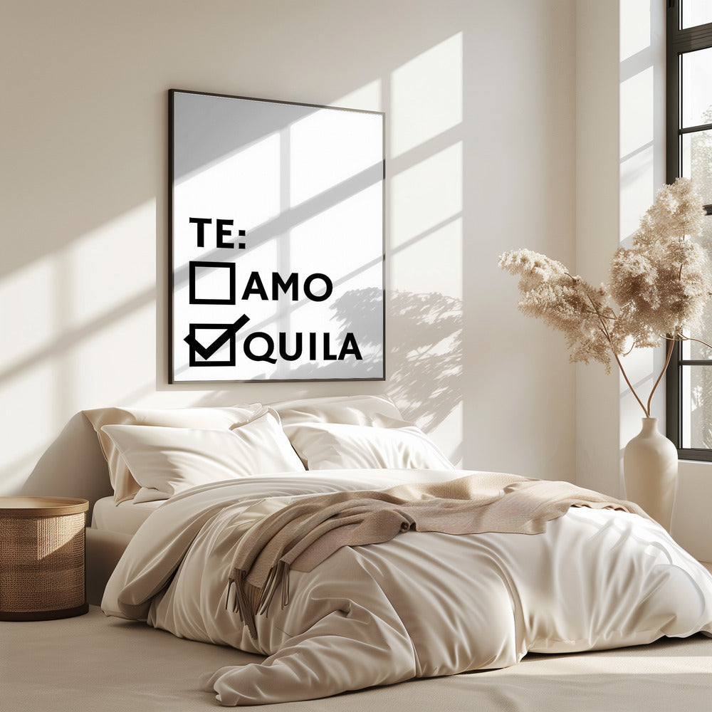 Tequila Love Choice | Poster