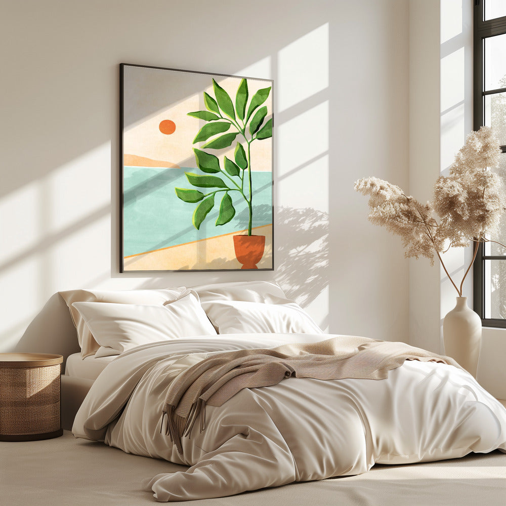 Ontsnap naar de kust | Poster