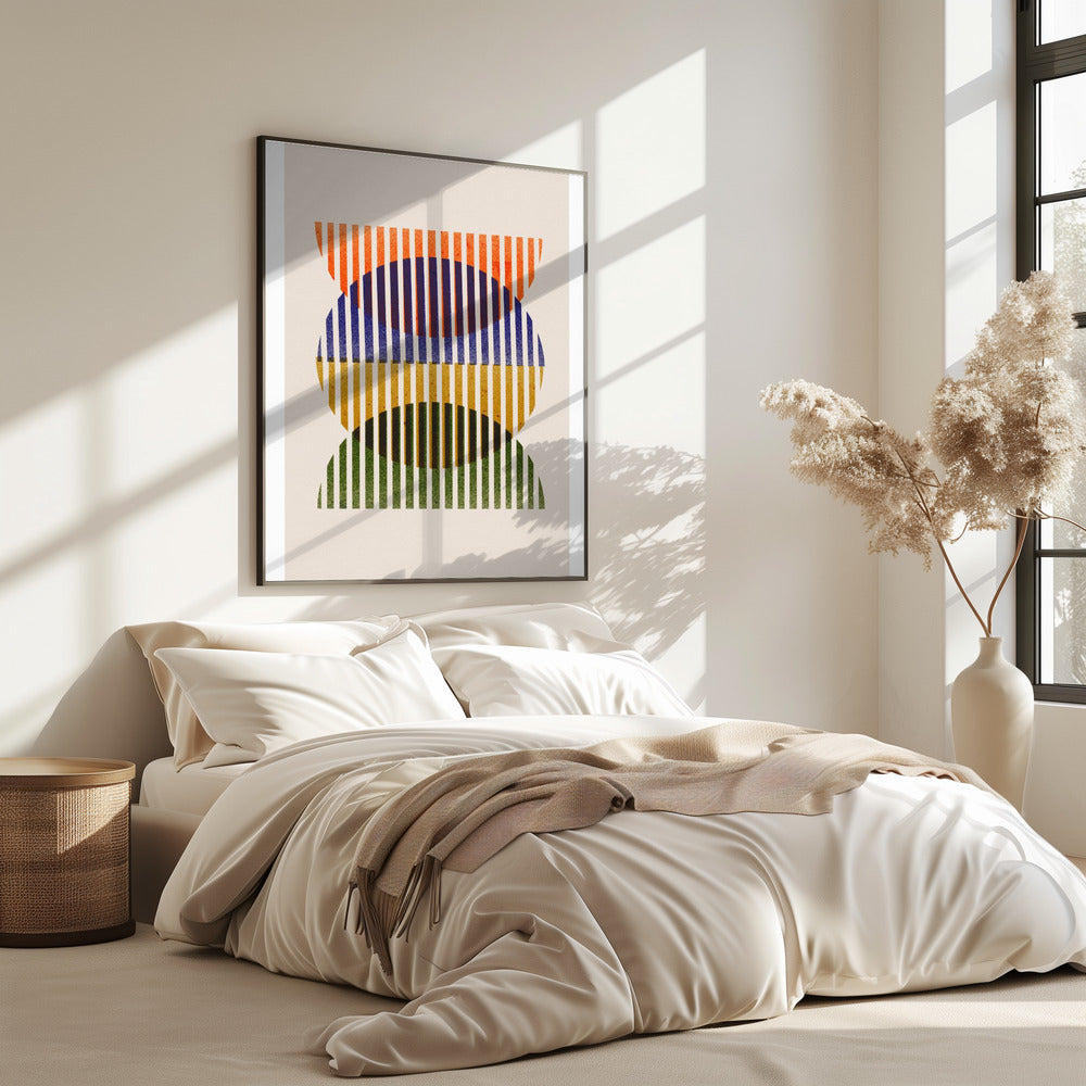 Gestreept Spectrum | Poster