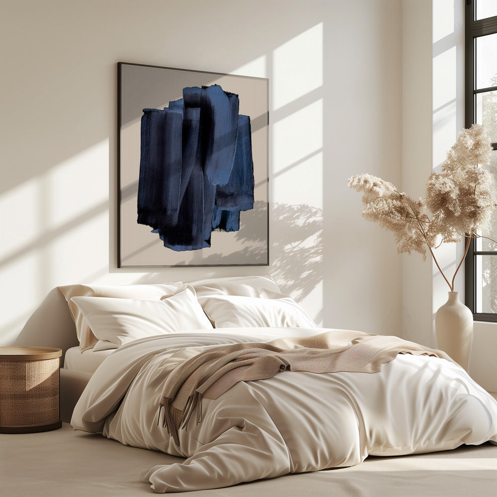 Abstract Brush Strokes 58 | Poster