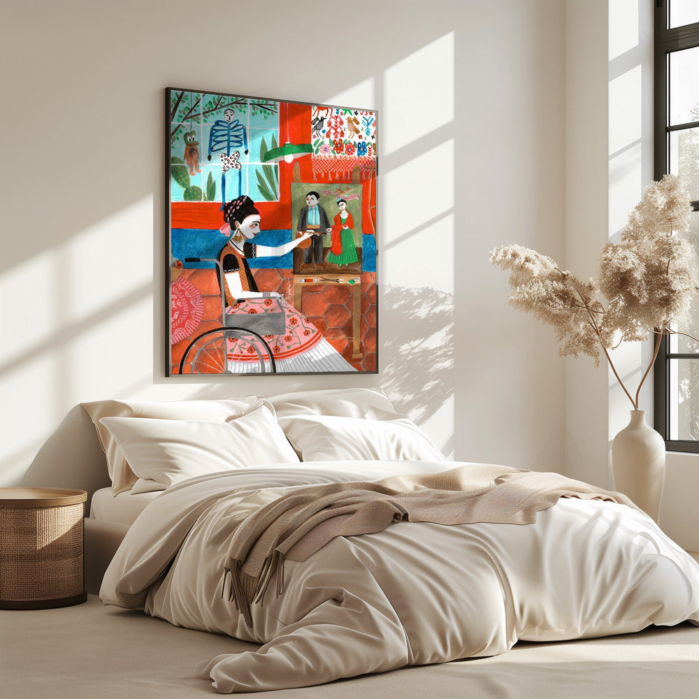 Frida in the blue house | Poster