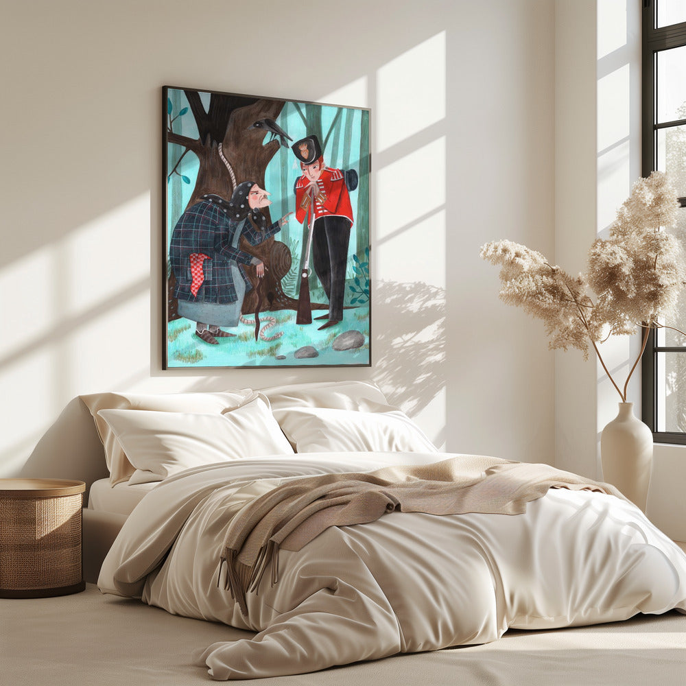 Sprookjessoldaat en de heks | Poster