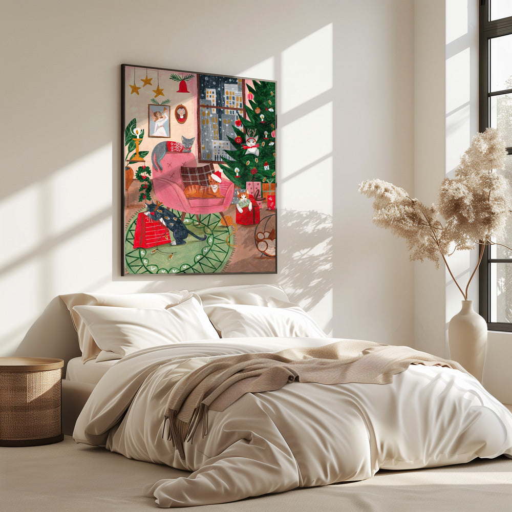 Christmas Cats in NY | Poster