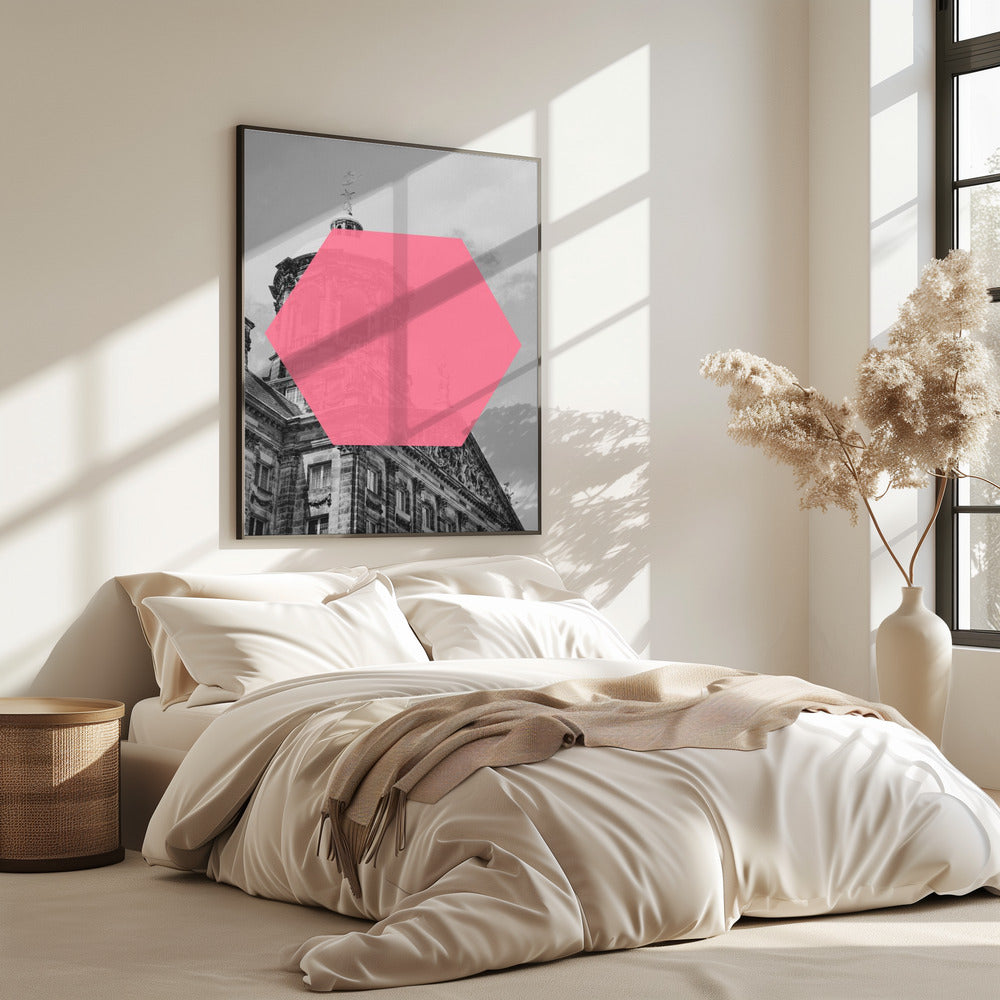 Hexagon over geschiedenis | Poster