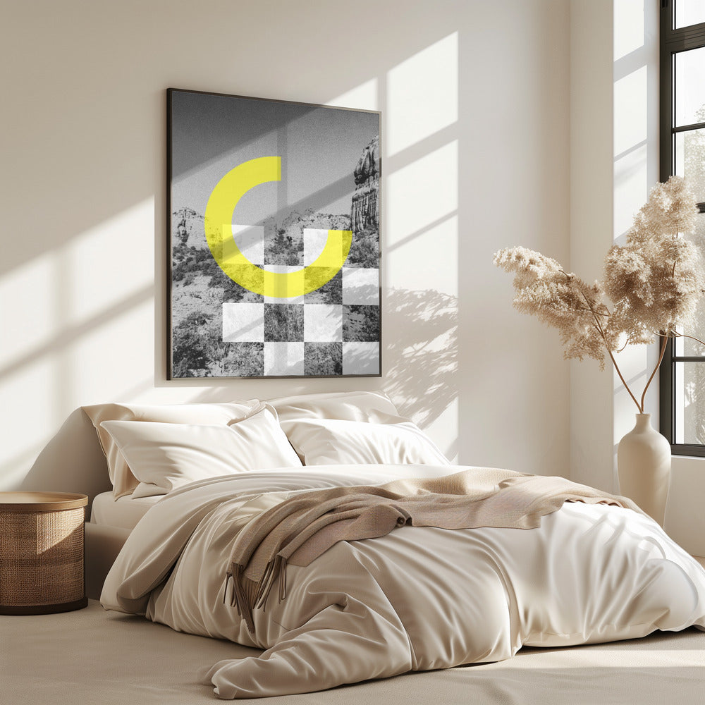 Woestijngeometrie | Poster