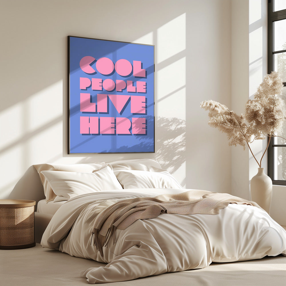 Alleen maar chille vibes | Poster