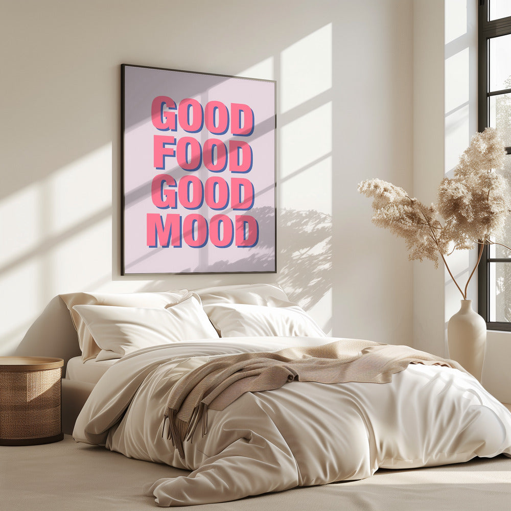 Positieve Vibes Maaltijd | Poster
