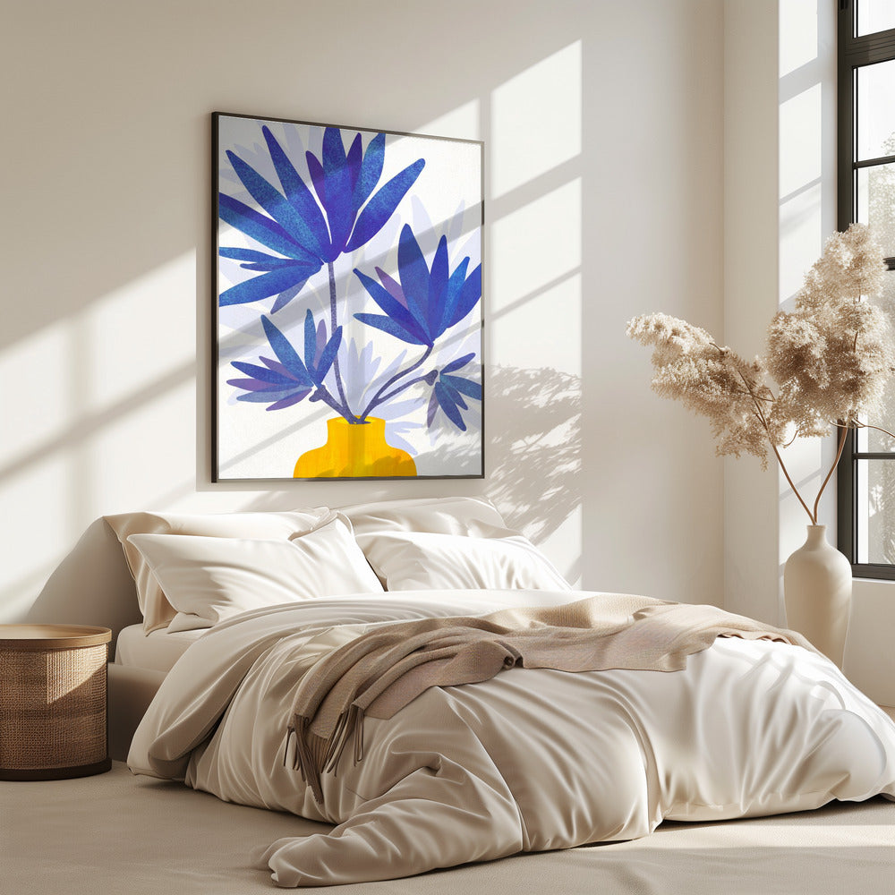 Indigo Bloemen | Poster