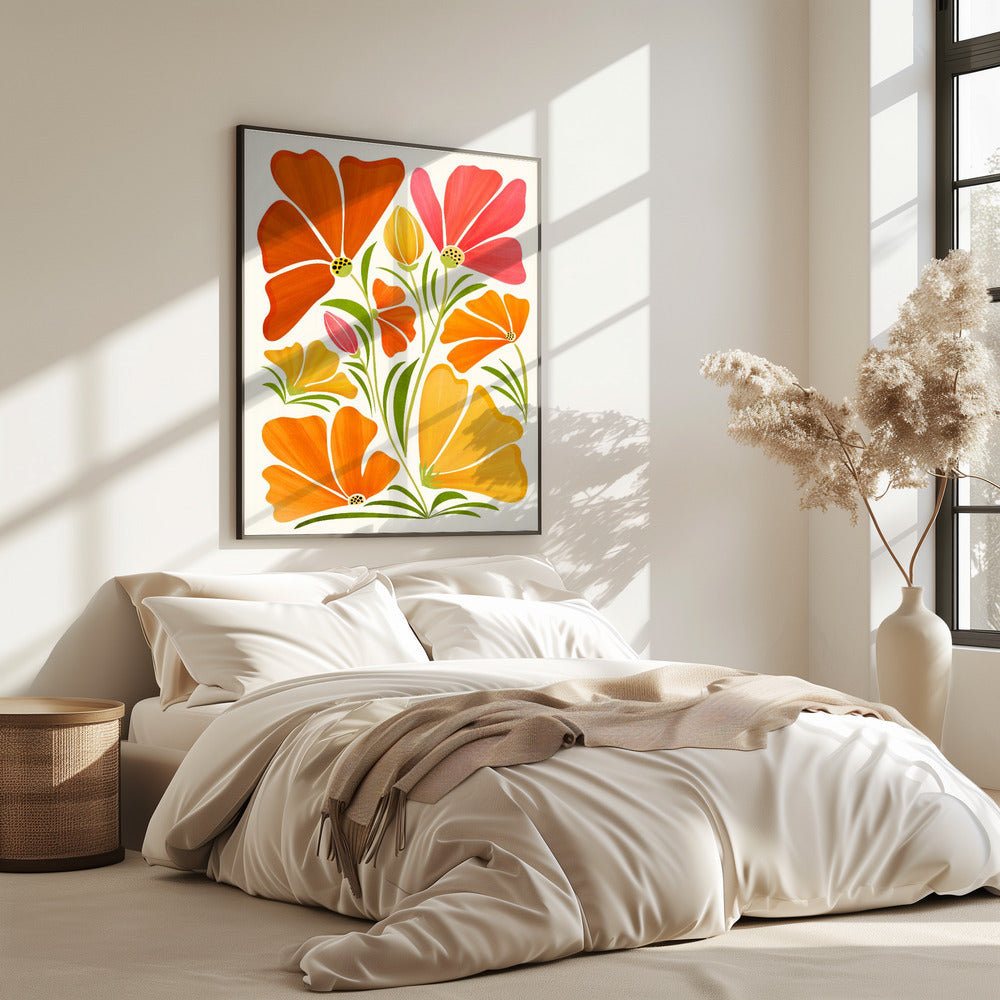 Lentebloemen | Poster