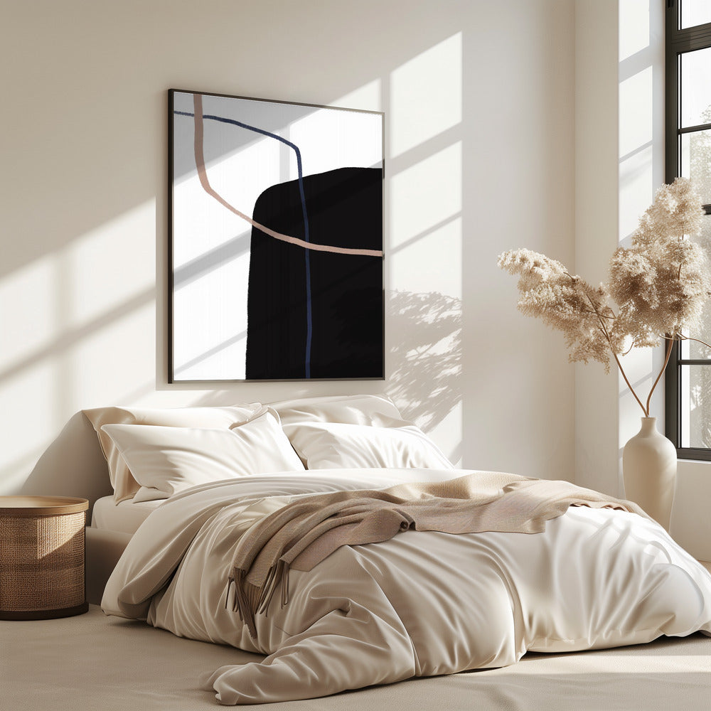 Curved Lines Harmony | Poster