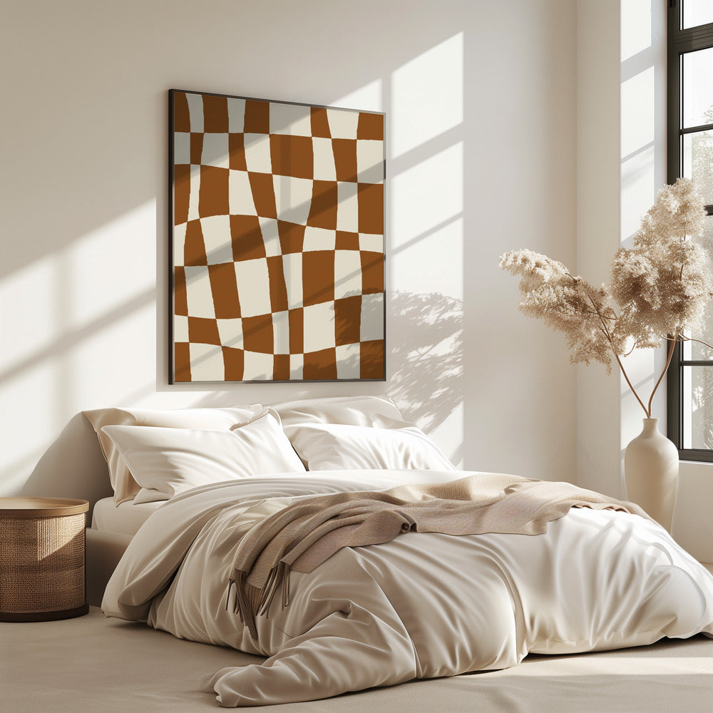 Minimal Checkerboard | Poster