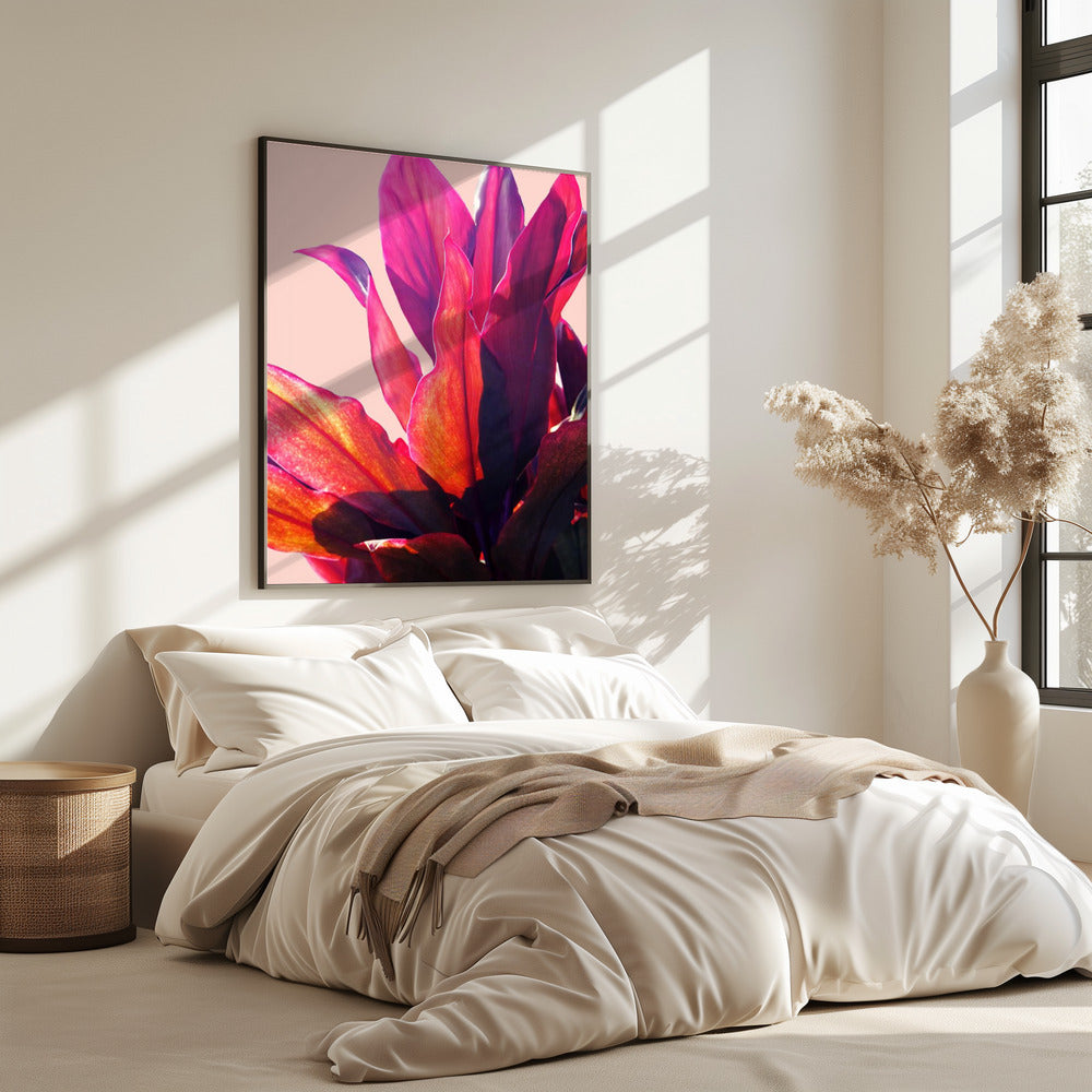 Fuchsia Bladeren II | Poster