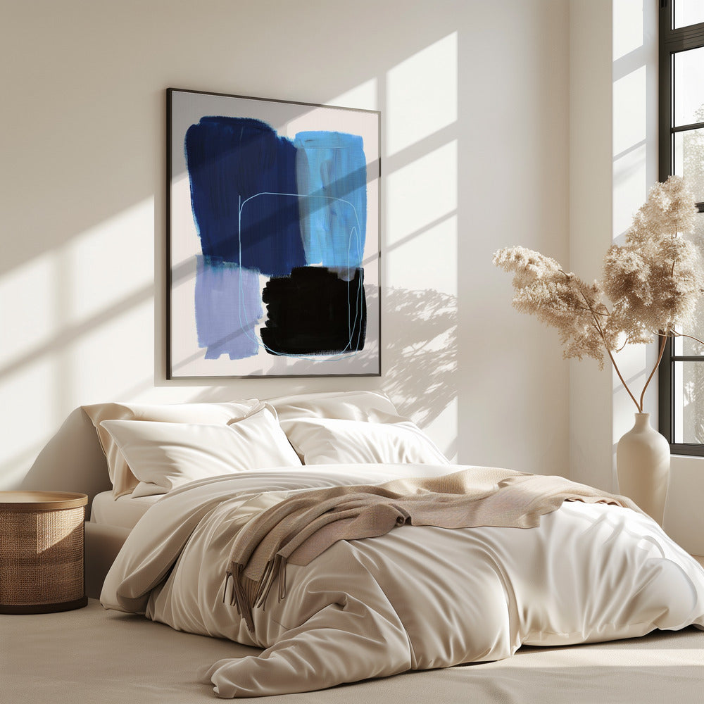 Abstract Brush Strokes 120x | Poster