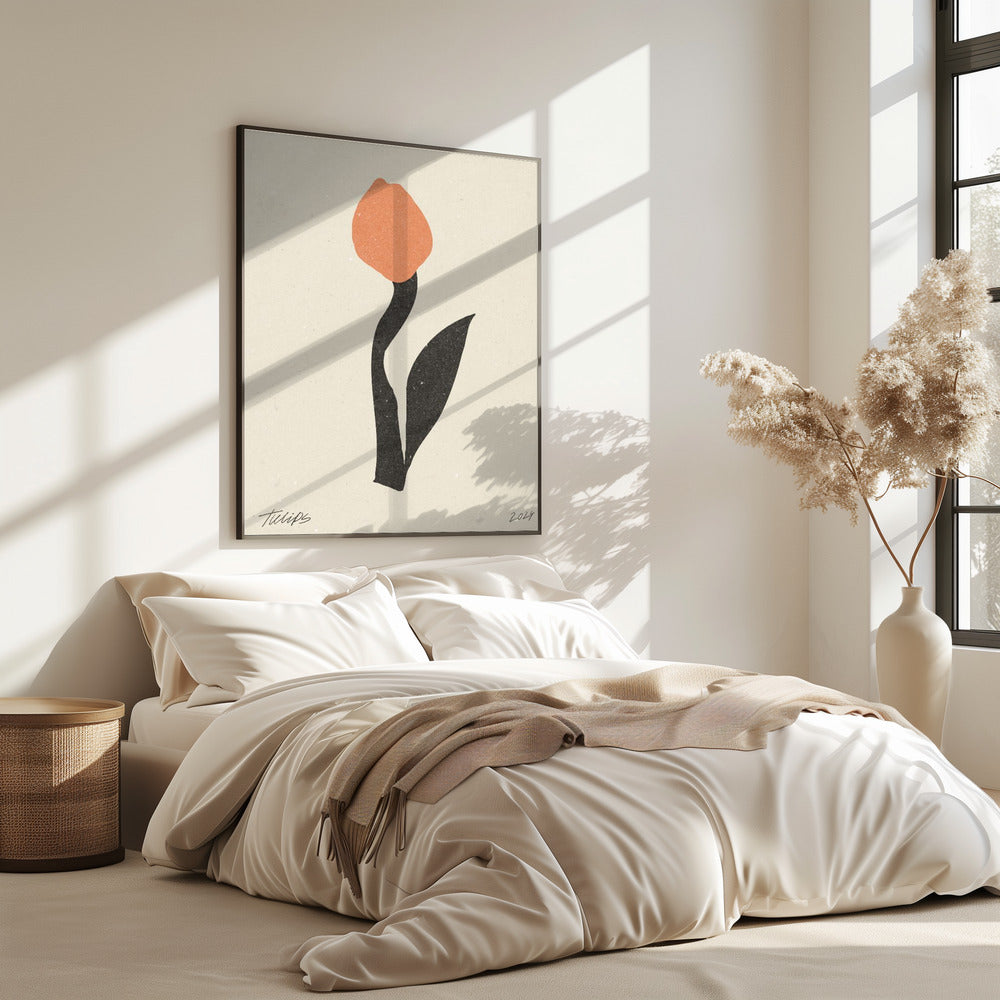 Moderne Bloem 01 | Poster