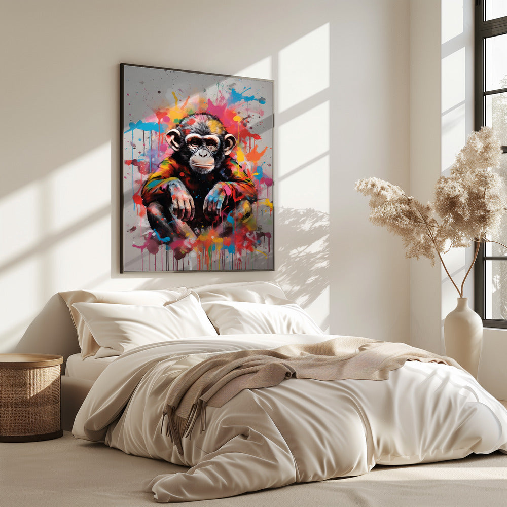 Monkey Pop Art | Poster