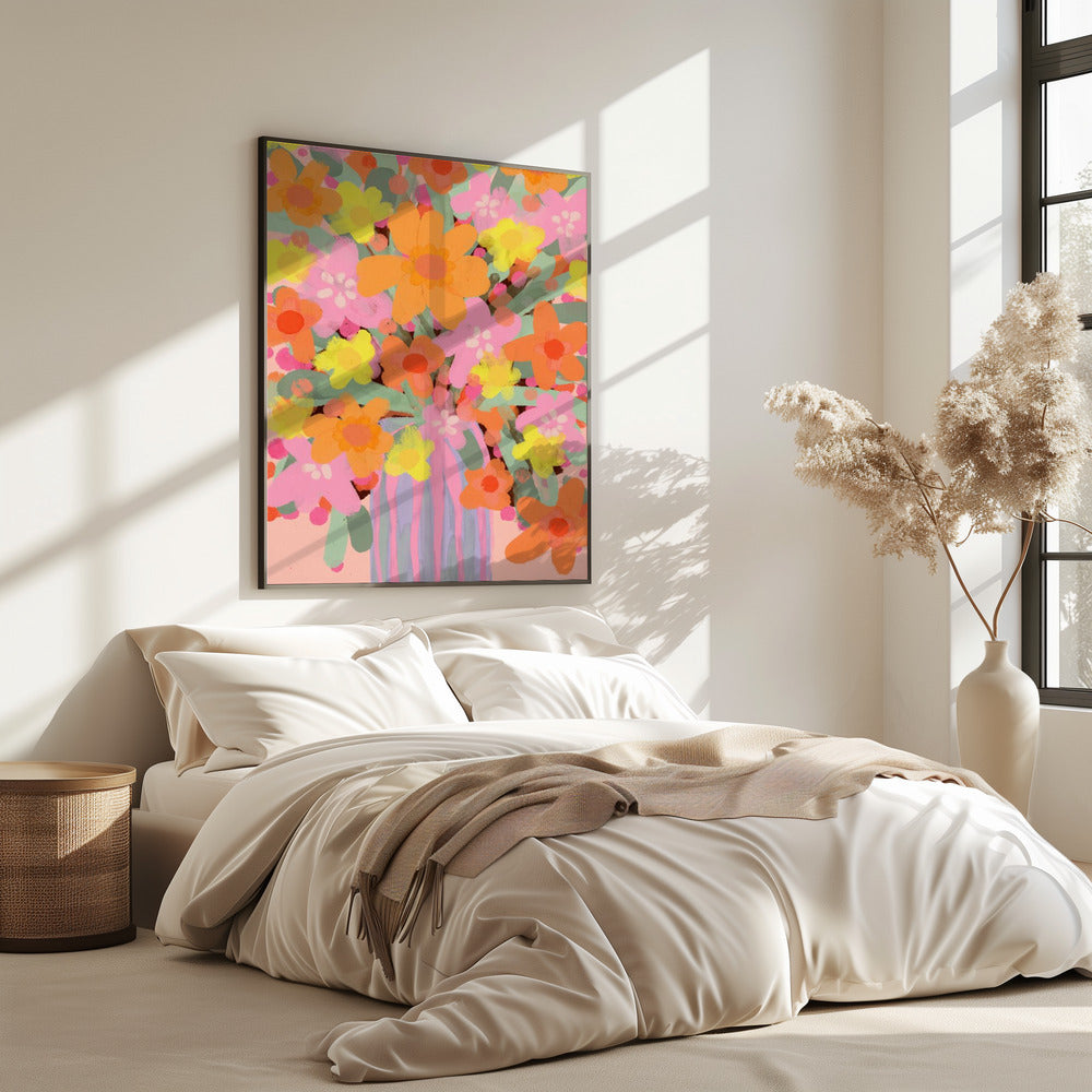 Levendige bloesems | Poster