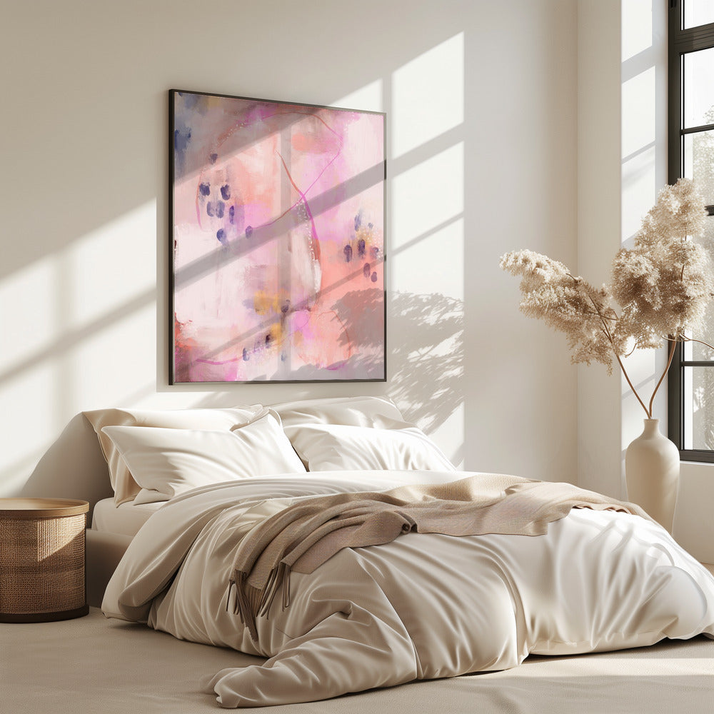 Pastel Fluisteringen | Poster