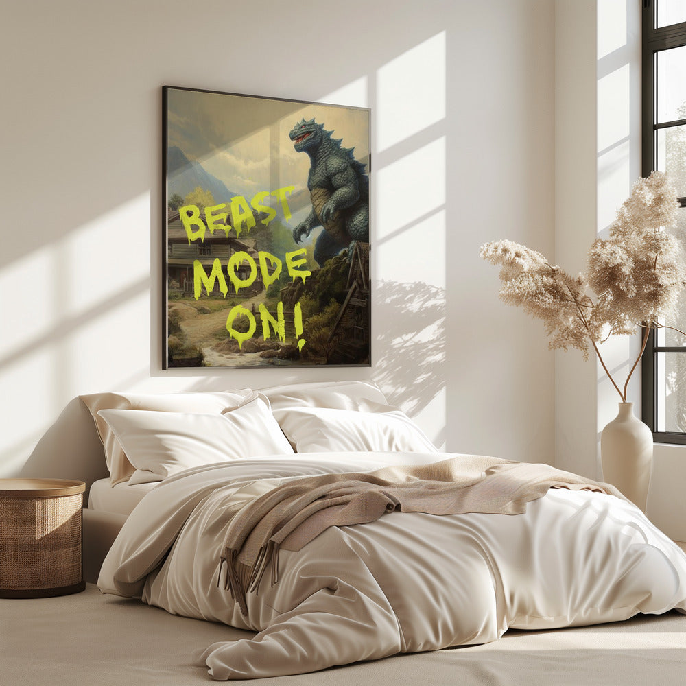 Beestmodus aan | Poster