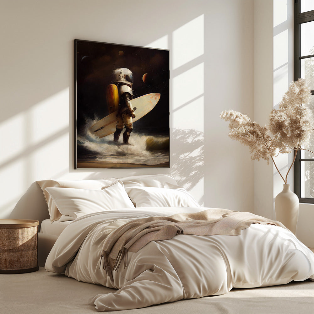 Mijn Space Surfing Dag | Poster