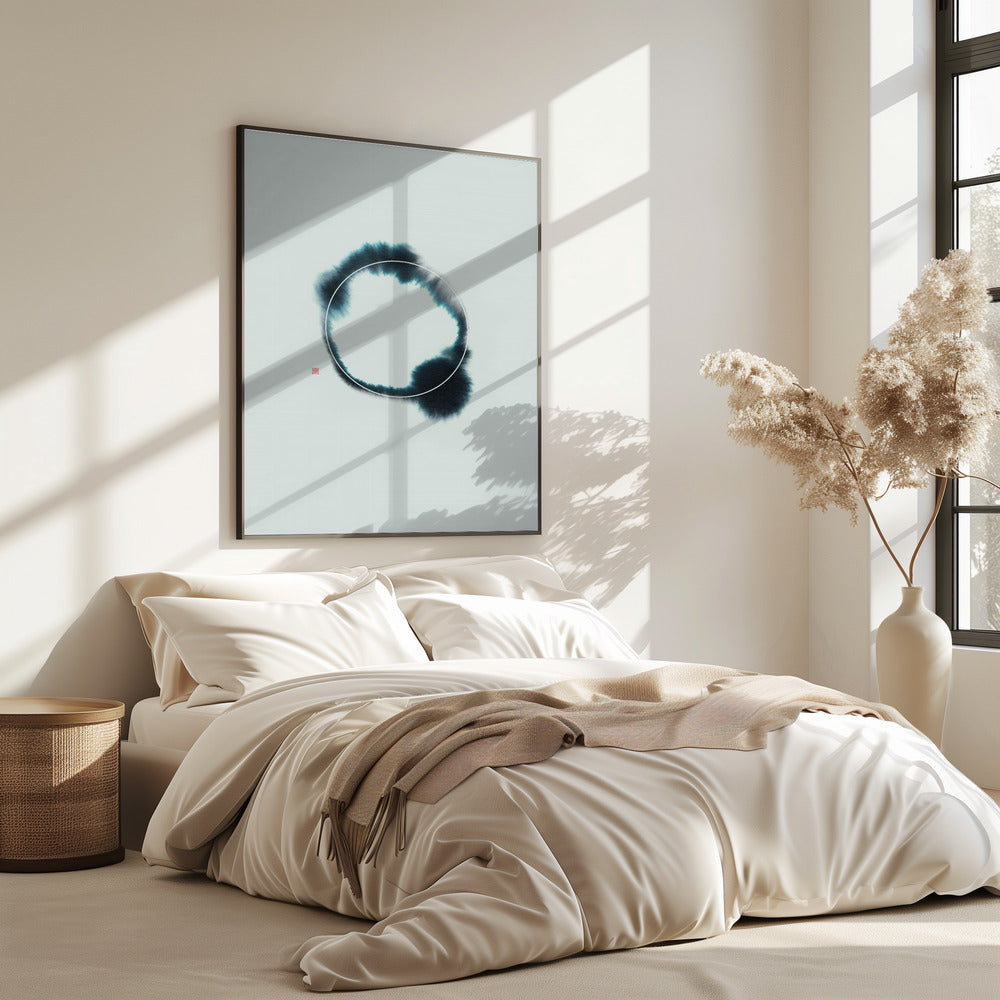 Cirkel nr. 2 | Blauw | Poster