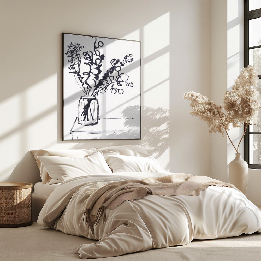 Black and White Still Life | Poster