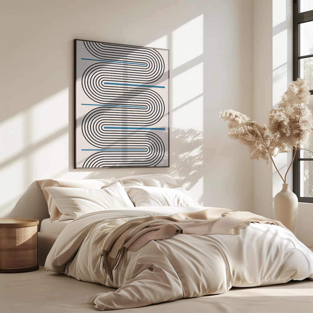 Curved Lines Symphony | Poster