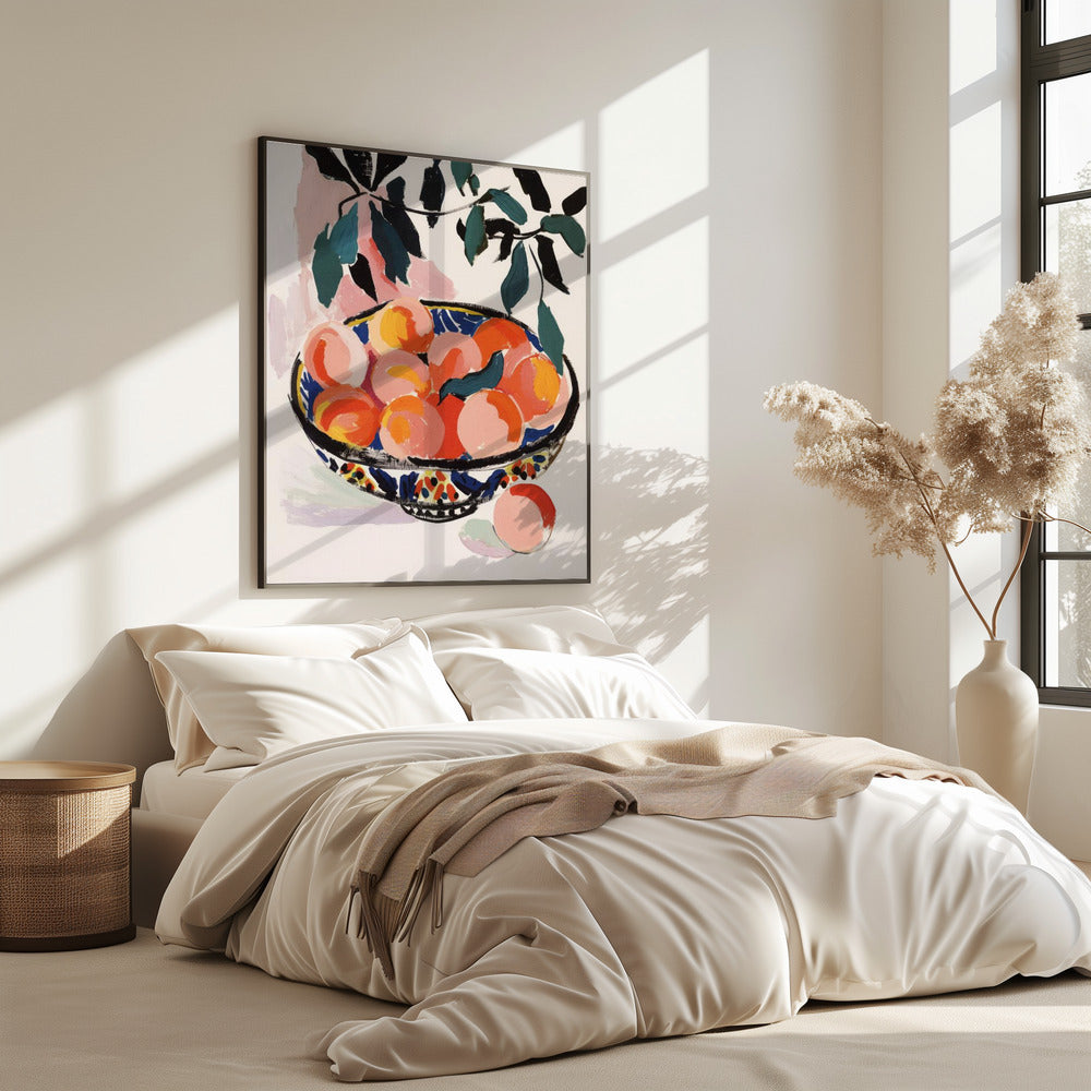 Kleurrijke fruitschaal | Poster