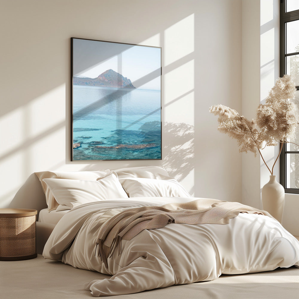 Rotsen aan de kust | Poster