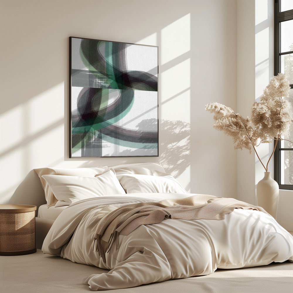 Green Curve 2 | Poster