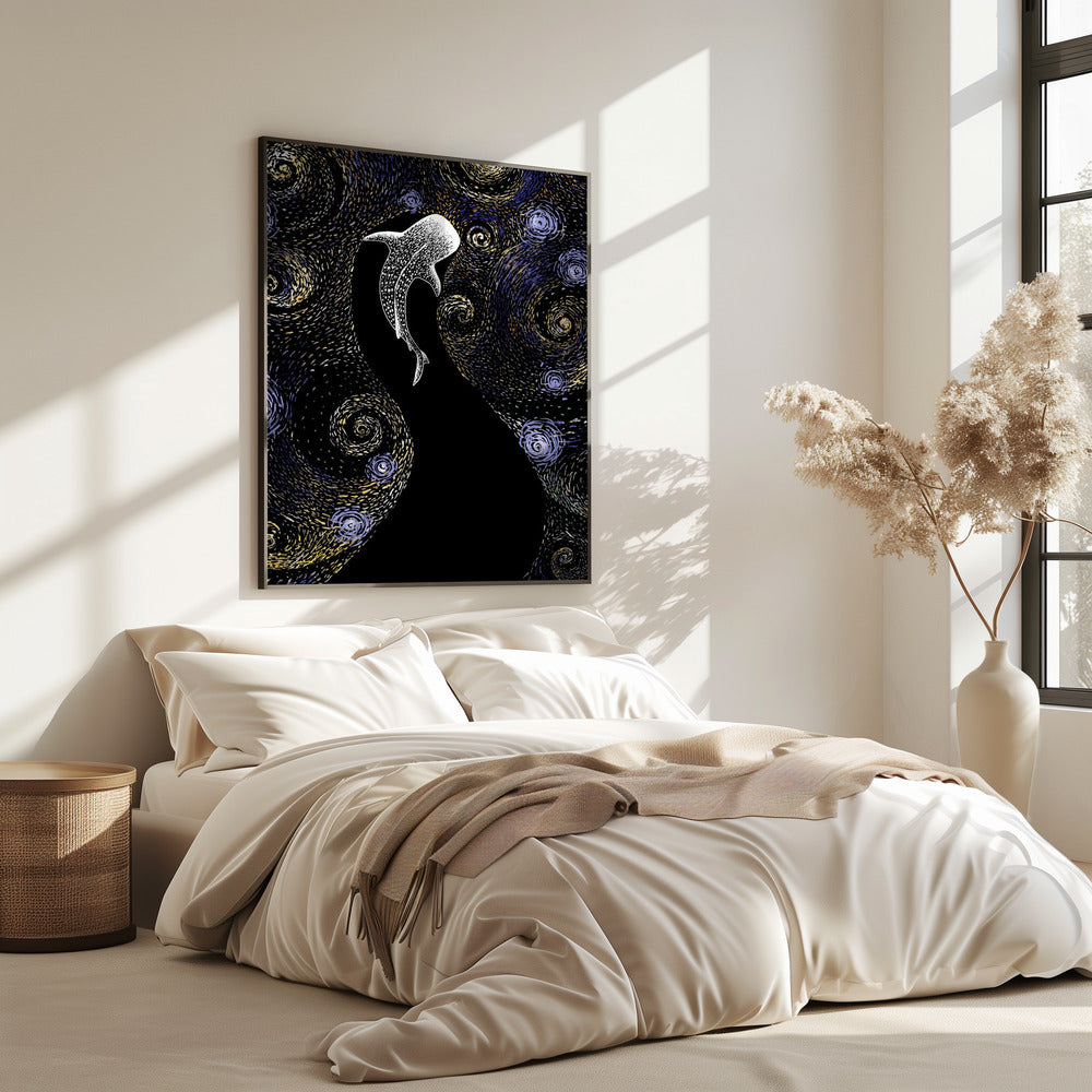 Sterreneter in Van Gogh-stijl | Poster