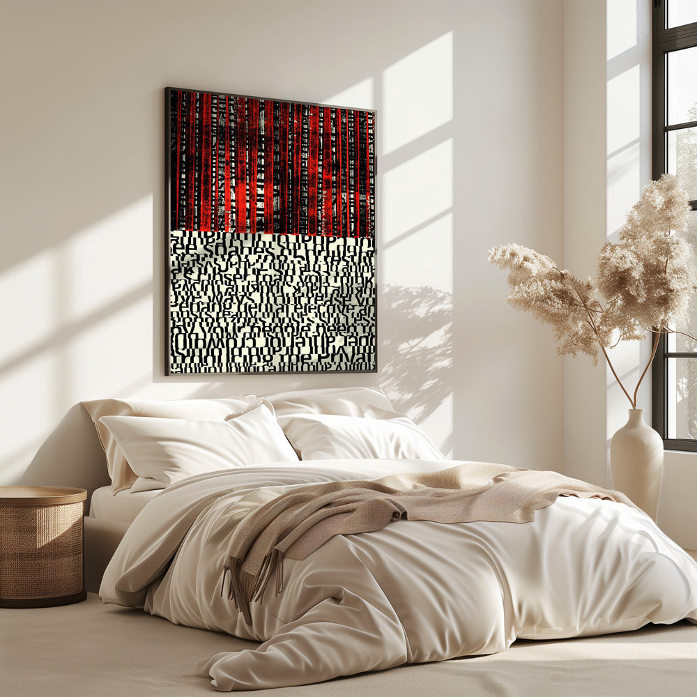 Gefragmenteerde texturen | Poster