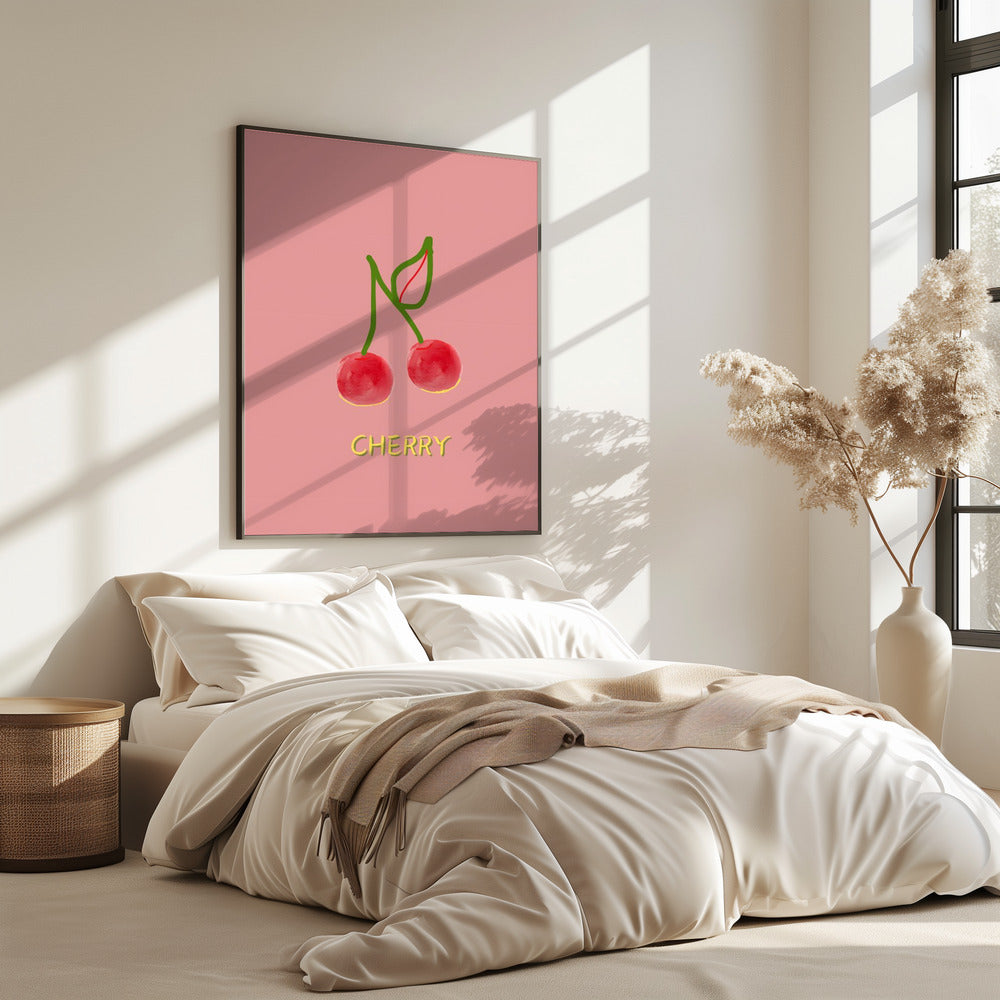 Cherry in Pink | Poster