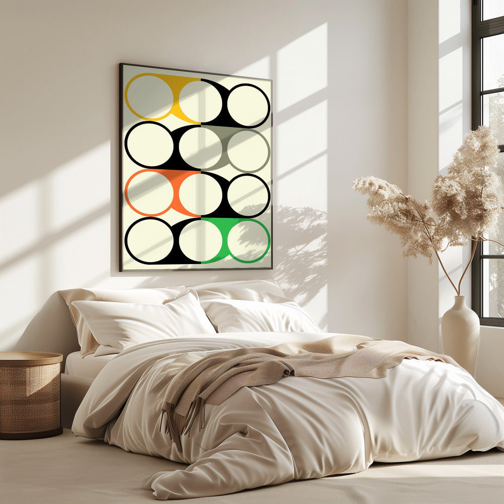 Geometrisch abstract ontwerp | Poster